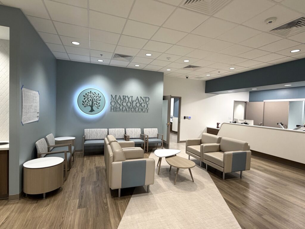 Interior photo of Frederick location