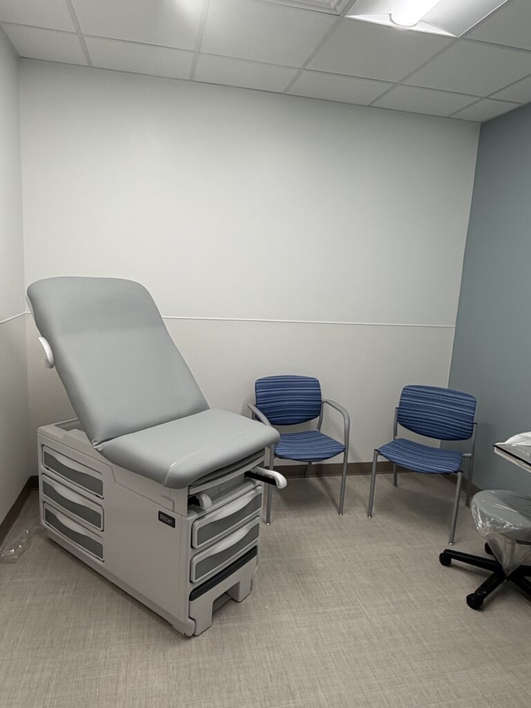 Interior photo of Frederick location