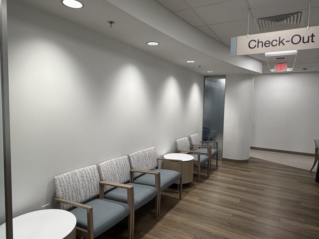 Interior photo of Frederick location